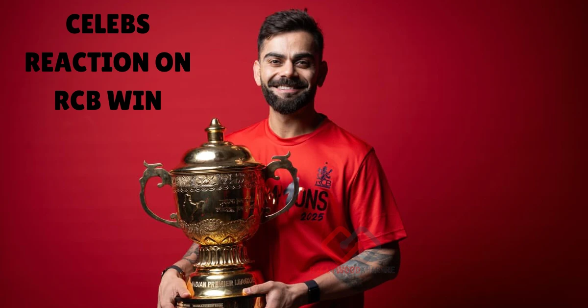 IPL Trophy 2025: Celebs Reaction On RCB Win