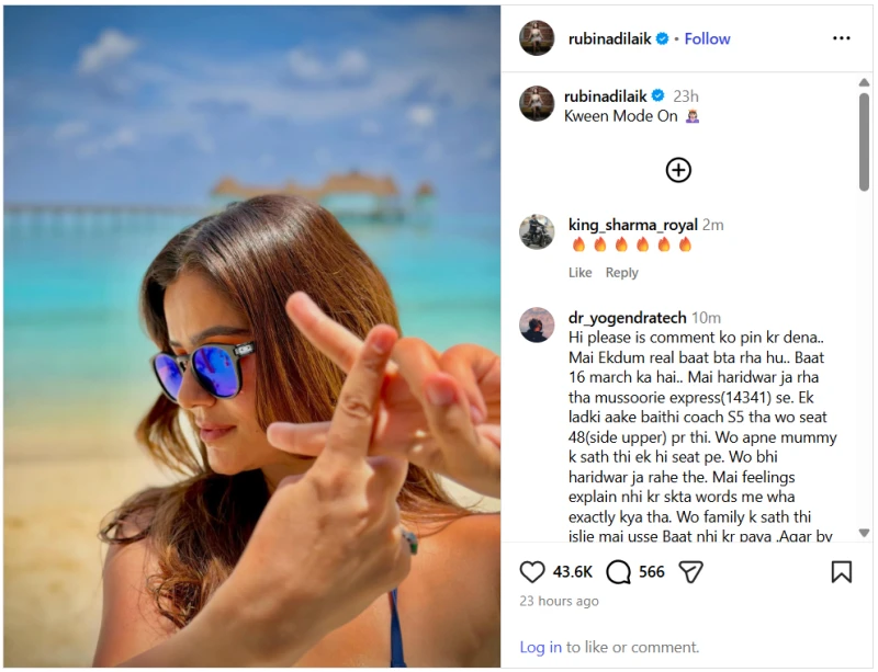 Rubina Dilaik in KKK15