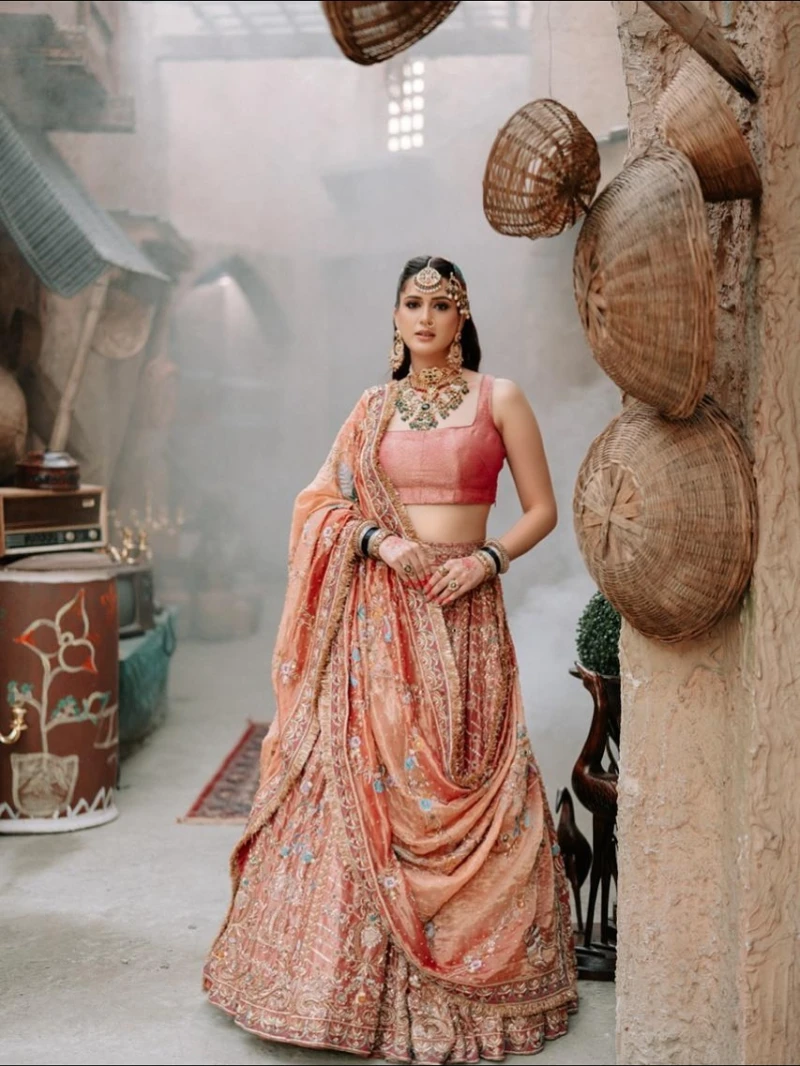 Isha Rikhi in Bridal Look