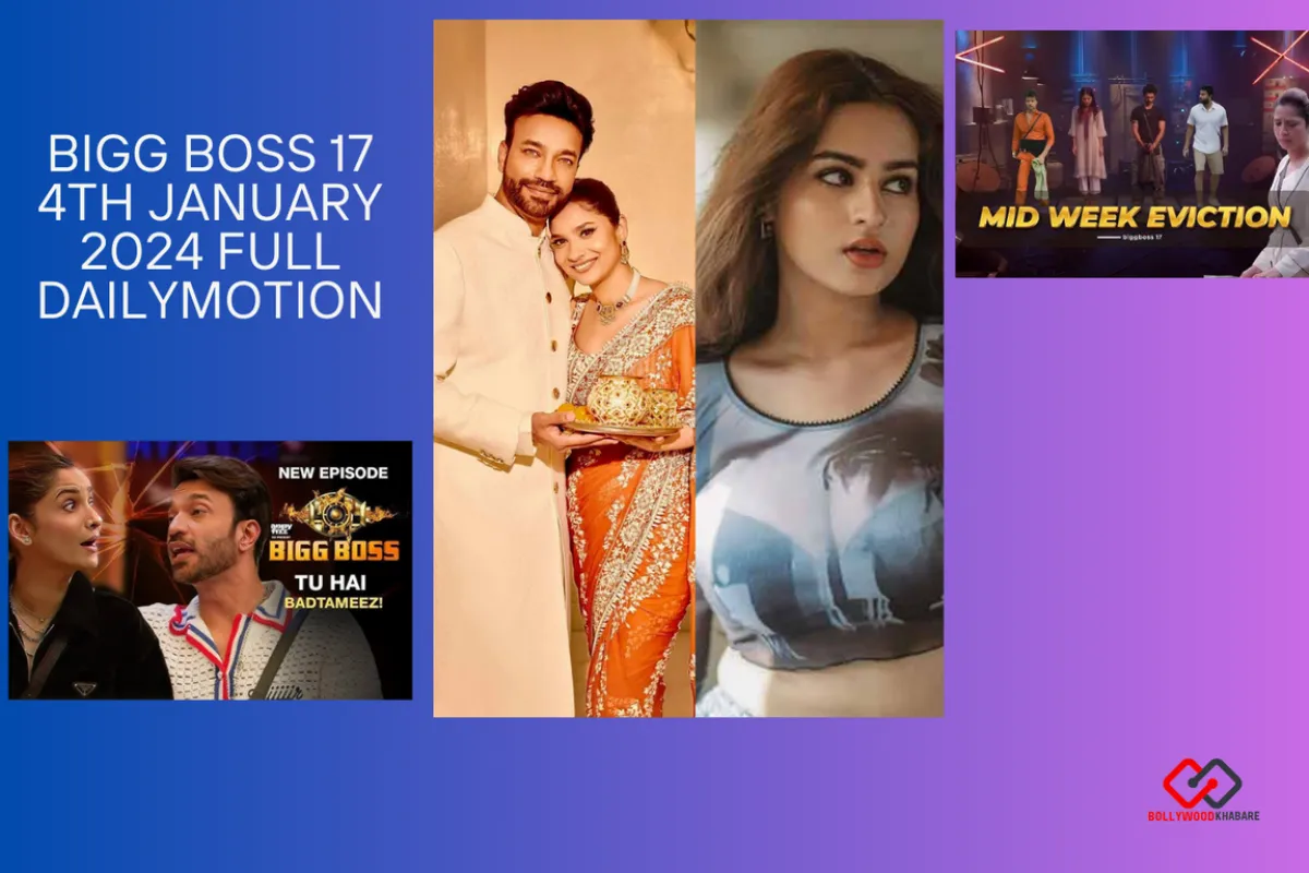 Bigg Boss 17 4th January 2024 full Dailymotion