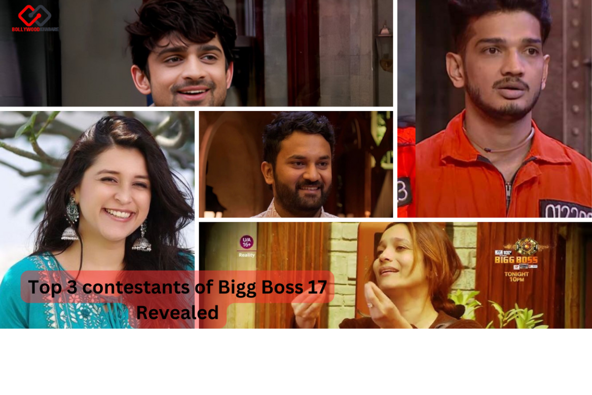Top 3 contestants of Bigg Boss 17 Revealed