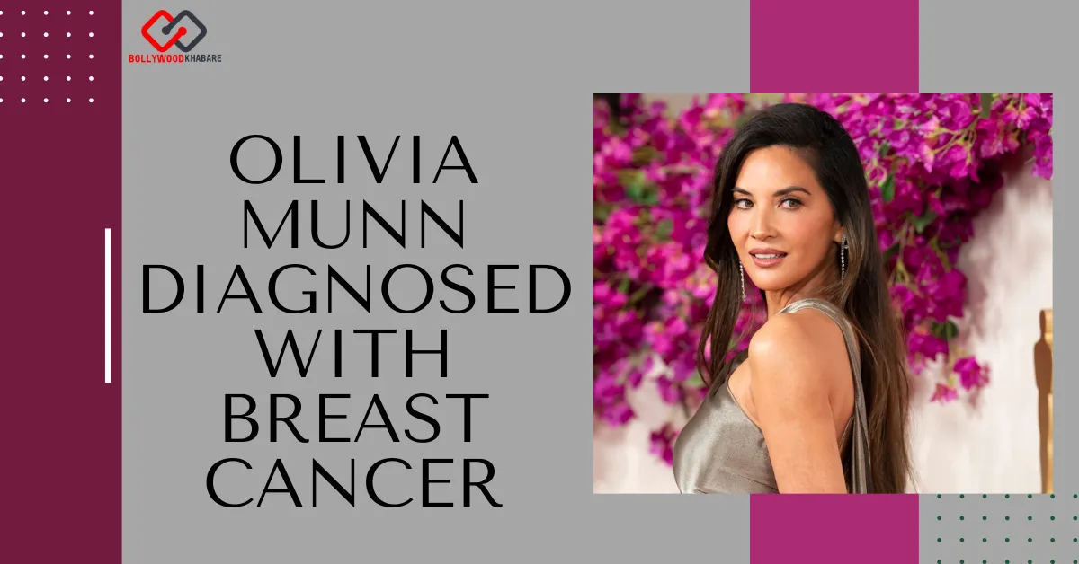 Actress Olivia Munn diagnosed with breast cancer