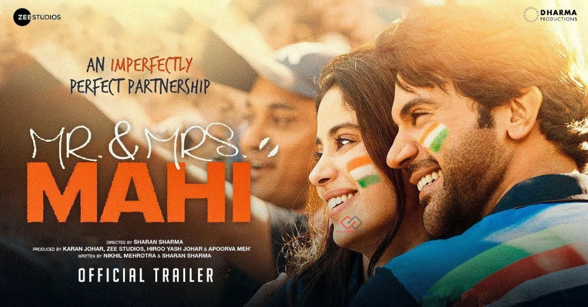 Mr and Mrs Mahi Trailer Released