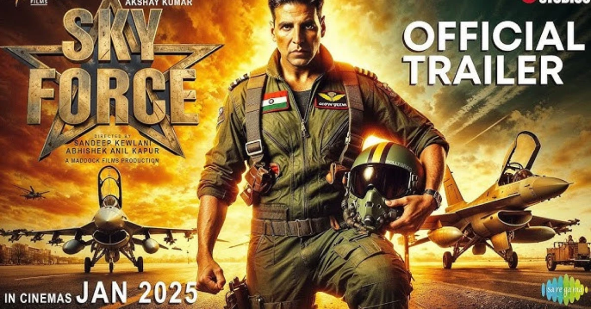Akshay Kumar stars in Sky Force trailer
