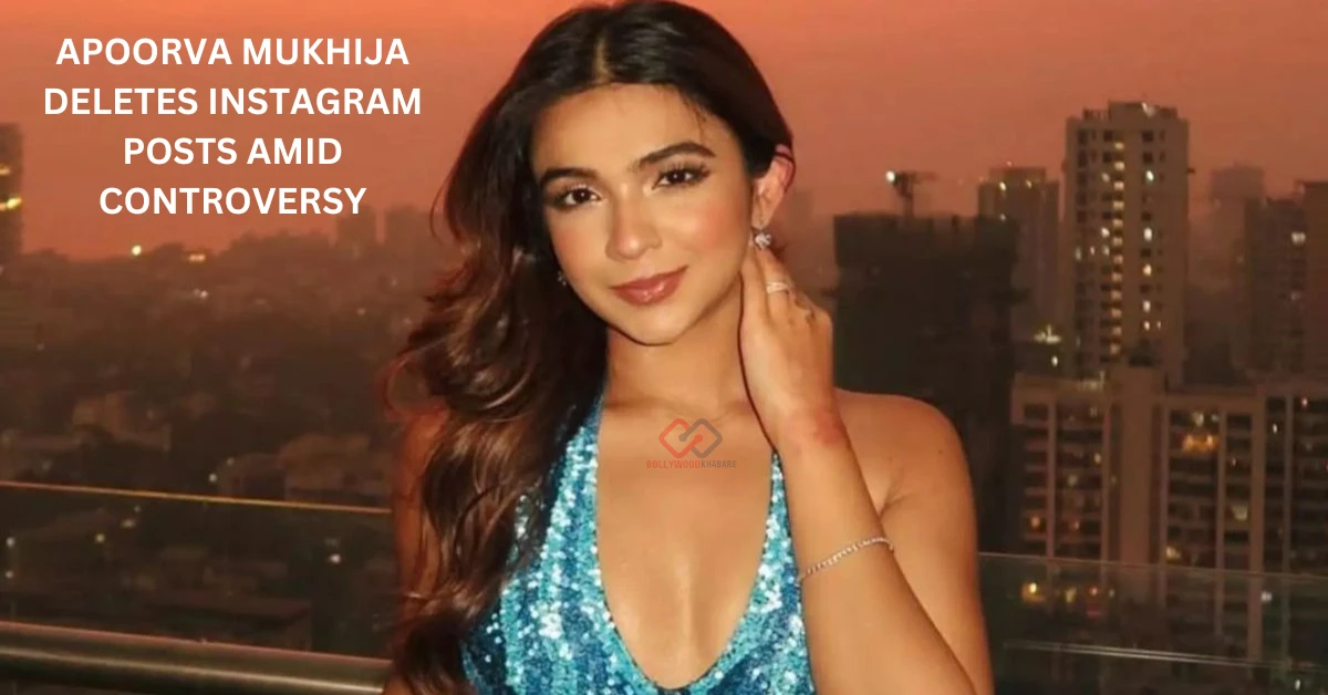 Indian influencer Apoorva Mukhija deletes Instagram posts