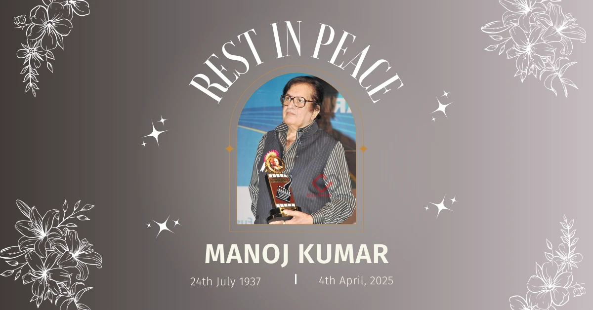 Legendary Bollywood actor Manoj Kumar dies at 87