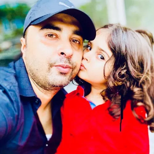 Asmi Deo with Father